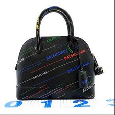 BALENCIAGA , leather, multi-color, dust bag, key, padlock, ST Black #QY1YA5