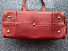 CHLO? handbag, red/wine leather. Women #QYKDO0