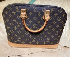 Louis Vuitton Monogram Handbag Alma #QYB5QZ