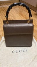 GUCCI Brown Leather Handbag #QYC043