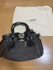 Chloe Paddington Tweed x Leather #QYKM3W