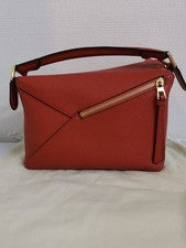 LOEWE Puzzle Edge Small Brown #QYFWT1