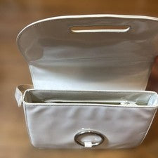 Classic Prada handbag, one handle, white. #QYBM0T