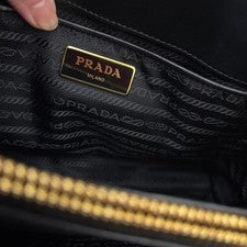 PRADA Black Nylon Handbag #QYD4HE