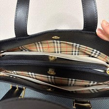 BURBERRY Black Tote Bag Pre-Owned #QY7RX9