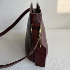 COACH Old Coach Madison Shoulder Bag, Brown Leather #QYD3LR