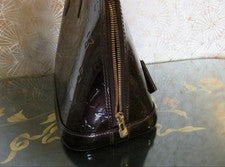 LOUIS VUITTON Monogram Vernis Alma PM handbag #QY1XZZ