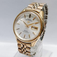 Seiko 5 Sportsmatic Deluxe 7619-9000 Gold 00s #QY4Q4L