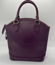 LOUIS VUITTON M4229K Epi Lockit PM Handbag Cassis #QYI1UZ