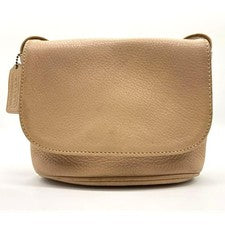 OLD COACH Leather Mini Shoulder Bag 4919 #QYAXUV