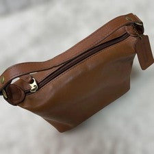 COACH Old Coach Mini Shoulder Bag, Brown Leather #QYBTBO
