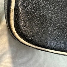 PRADA Black leather tote bag #QYJ3Y1