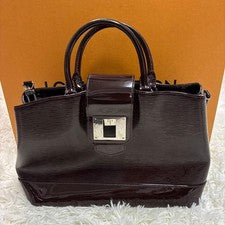 LOUIS VUITTON bag, reddish-brown Women #QY61DZ