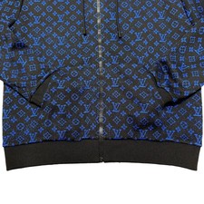 Louis Vuitton Monogram Logo Zip Hoodie Regular Fit New/Pre-Owned