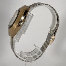Working RADO Balboa V Cut Glass Date Gold Color Automatic #QY42XL