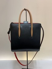 Christian Louboutin Paloma Mini 2-Way Studded Leather Handbag, Black (So #QYK5C2