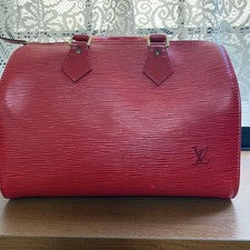 LOUIS VUITTON Epi Speedy Red #QY1YTS