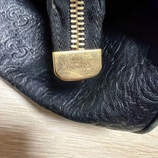 Gucci Shoulder Bag, Shima Black Handbag, Leather, Shima Line #QYF8VD