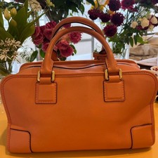 LOEWE Amazona 28 Salmon Pink Leather Women #QYL9VL