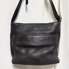 COACH Old Coach Sonoma Leather Shoulder Bag, Dark Brown #QY6NHP