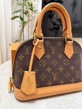 LOUIS VUITTON Alma BB Monogram Handbag #QY61CE