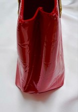 LOUIS VUITTON LOUIS VUITTON Vernis Lead PM Red, Patent Leather #QYBLRT