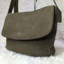 COACH Old Coach Nubuck Leather Shoulder Bag #QY5LAR