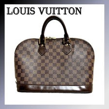 N51131 Alma Damier Handbag Brown Women's #QYGSCE