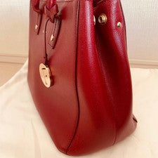 FURLA Furla Red Leather Handbag #QYJC86