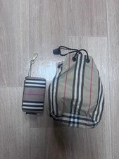 BURBERRY drawstring bag and coin case set #QYA4FQ
