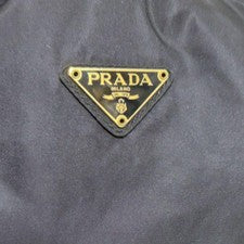 PRADA Prada handbag, nylon, black, large size #QY138Q
