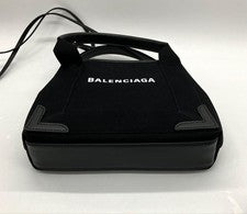 Balenciaga Navy Cabas XS Tote Bag, Black #QY00IO