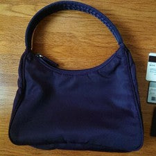 PRADA MV519 Accessory Pouch Nylon Mini Bag Purple Prugna #QY7YP0