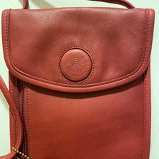 Old Coach Glove Leather Slim Shoulder Bag #QY4IIU
