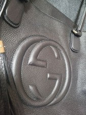 GUCCI 308363-A7M0G-1000 Tassel Bag SOHO Black Women #QYK6DY