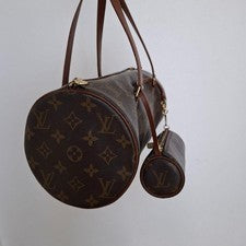 LOUIS VUITTON Papillon Pouch Set Monogram Brown #QY7RZX