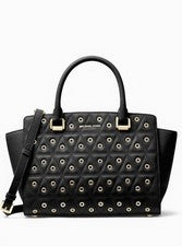MICHAEL KORS SELMA Medium Top-Zip Satchel #QY6VA6