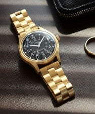 TIMEX BEAMS x TIMEX BEAMS Exclusive CAMPER Gold #QY2KS0