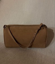 The Row 90's Bag, Nubuck, TUNDRA Beige #QY0OFP