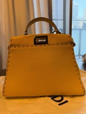FENDI Peekaboo Yellow #QYCW2T