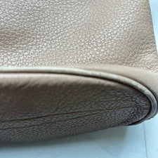 Coach Old Coach Beige Leather Shoulder Bag (Genuine Leather) #QY8DV5