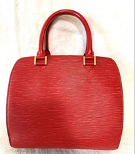 Louis Vuitton Epi Pont Neuf Red Handbag #QY9FRU