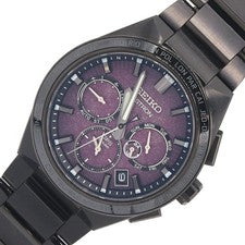 Seiko Men's Watch NEXTER Series 2022 Model Astron SBXC123 Purple Solar R #QYC7X3