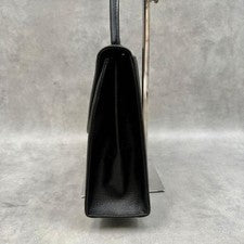 Yves Saint Laurent Hand bag black logo #QY904D