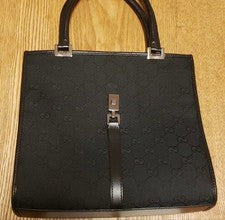 PRADA Saffiano Leather Bifold Wallet Card Case Black #QY3NR6