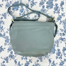 Old Coach shoulder bag, blue tones. #QYH67K