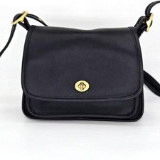 1190 COACH Rambler Turnlock Bag Black #QYGID1