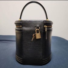 Louis Vuitton Epi Cannes Handbag, Black #QY97ZH