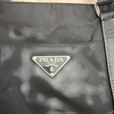 PRADA Nylon Tote Bag, Black #QYCX2M