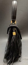 FENDI Fringe Braided Handbag/Shoulder Bag (2-Way Leather) #QYIA0P